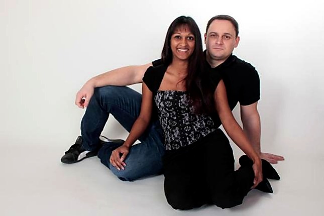 Paarportrait im Studio