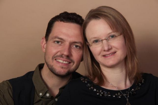 Paarportrait im Studio